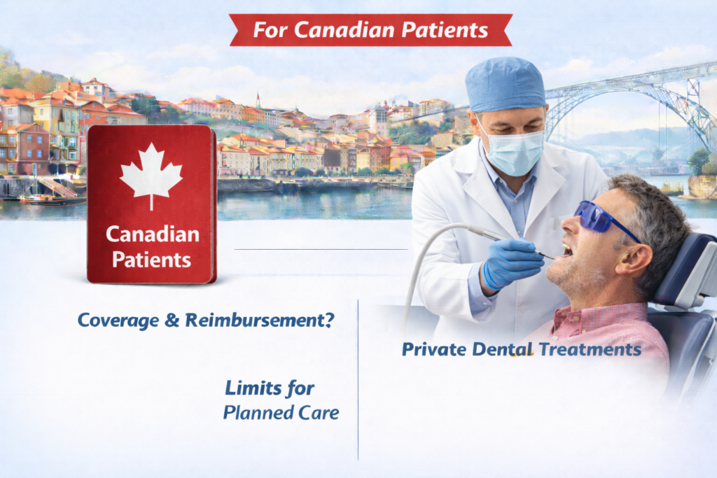 Dental coverage and reimbursement for Canadian patients