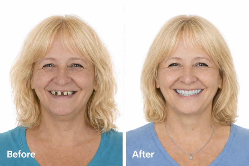 Before After All-on-6