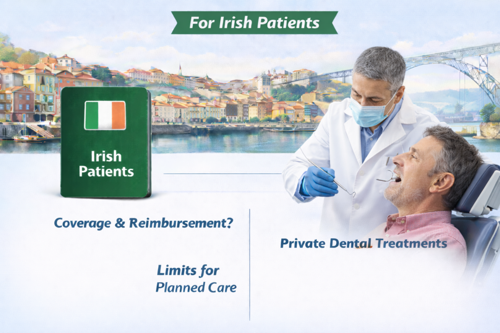 Dental coverage and reimbursement for Irish patients