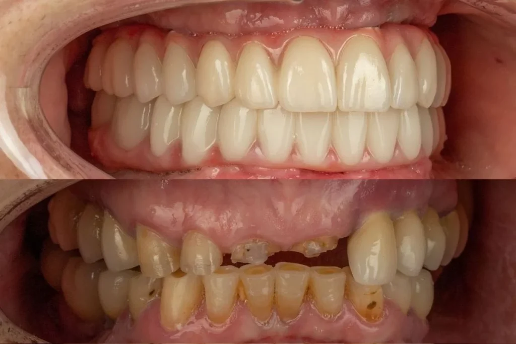 prothèse complète sur implants